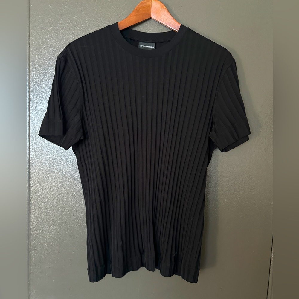 Emporio Armani Ribbed Muscle Tee sz M